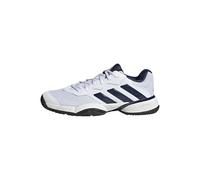 adidas Mixte Enfant Barricade Kids Tennis Shoes Chaussures, Cloud White/Dark Blue/Core Black, 35 EU