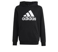 adidas Mixte Enfant Big Logo Essentials Cotton Hoodie, Black/White, 15-16 Years