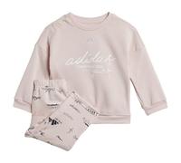 adidas Mixte enfant Brand Love Infants Jogger, sandy pink/legend ink/tent green/clear sky, 3-4 Years