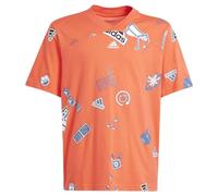adidas Mixte Enfant Brand Love Tee Kids, Bright Red/White/Black/preloved Ink, 15-16 Years