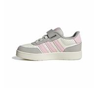 adidas Mixte Enfant Breakbase Children Shoes, Core White/Clear Pink/Grey Two, 33 EU