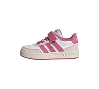 adidas Mixte Enfant BREAKBASE Shoes Children, FTWR White/Pink Fusion/Wonder Quartz, 30 EU