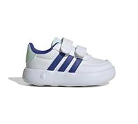 Adidas Mixte Enfant Breaknet 2.0 Shoes Kids, Cloud White/Semi Lucid Blue/Halo Mint, 26 1/2 EU