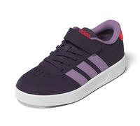 adidas Mixte Enfant BREAKNET 3.0 Shoes Children Chaussures, Aurora Plum/preloved Purple/Lucid Red, 33 1/2 EU