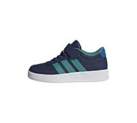 adidas Mixte Enfant BREAKNET 3.0 Shoes Children Chaussures, Dark Blue/Pure Teal/Bright Royal, 33 EU