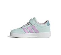 adidas Mixte Enfant BREAKNET 3.0 Shoes Children, Halo Mint/Bliss Lilac/Mint Ton, 35 EU