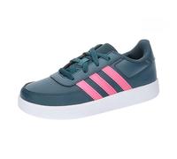 adidas Mixte Enfant Breaknet Lifestyle Court Lace Shoes, Arctic Night/Lucid Pink/Cloud White, 38 2/3 EU