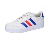 adidas Breaknet Lifestyle Court Lace Shoes Chaussures de Tennis, Cloud White/Lucid Blue/Bright Red, 38 EU