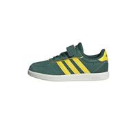 adidas Mixte Enfant BREAKNET Sleek Shoes Children, Collegiate Green/Yellow/Off White, 31 1/2 EU