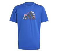 Adidas Mixte Enfant Climacool Camo Graphic T-Shirt Junior, Team Royal Blue, 9-10 Years