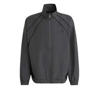 adidas Mixte enfant Color Block Woven Track Suit, grey six/black/white, 13-14 Years