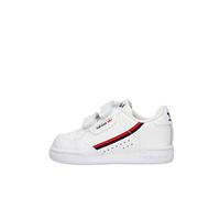 adidas Mixte enfant Continental 80 Cf Chaussure de gymnastique, Ftwr Blanc Ftwr Blanc Écarlate, 33 EU
