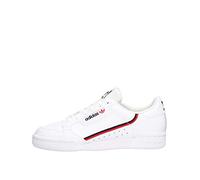 adidas Mixte enfant Continental 80 J Chaussures De Gymnastique, Blanc Ftwr White Scarlet Collegiate Navy, 38 2/3 EU