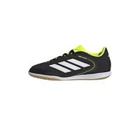 adidas Mixte Enfant Copa Indoor Court League Football Boots Kids, Core Black/FTWR White/Lucid Lemon, 34 EU