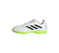 adidas Mixte Enfant Copa Pure.3 Turf Boots, Cloud White/Core Black/Lucid Lemon, 38 EU