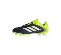 adidas Mixte Enfant Copa Pure III Club Firm Ground/Multi Ground Football Boots Kids, Core Black/Cloud White/Lucid Lemon, 30 EU