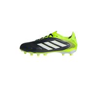 adidas Mixte Enfant Copa Pure III League Firm Multi Ground Football Boots Kids Chaussures, Core Black/Cloud White/Lucid Lemon, 32 EU