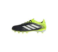 adidas Mixte Enfant Copa Pure III League Firm Multi Ground Football Boots Kids Chaussures, Core Black/Cloud White/Lucid Lemon, 32 EU