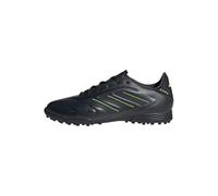 adidas Mixte Enfant Copa Pure III League Turf Football Boots Kids Chaussures, Core Black/DGH Solid Grey/Lucid Lemon, 30 1/2 EU