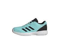 adidas Mixte Enfant Court Stabil Shoes, Flash Aqua/Core Black/FTWR White, 33 EU
