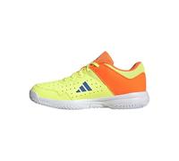 adidas Mixte Enfant Court Stabil Shoes, Hi-res Yellow/Ray Blue/Lucid Orange, 39 1/3 EU