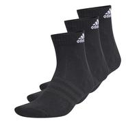 adidas Mixte enfant Cushioned Sportswear Ankle Socks 3 Pairs, Black/White, 6-7 Years
