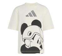 adidas Mixte Enfant Disney Mickey Mouse Shirt, Off White/Black, 7-8 Years