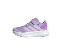 adidas Mixte Enfant Duramo SL2 Hook and Loop Shoes Kids Chaussures de Course, Powder Plum/Ice Lavender/Flash Aqua, 35 EU