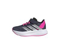 adidas Mixte Enfant Duramo SL2 Hook and Loop Shoes Kids Chaussures de Course, Shadow Navy/Silver met./Lucid Pink, 30 1/2 EU
