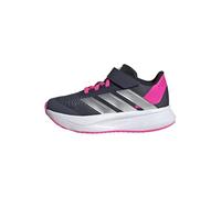 adidas Mixte Enfant Duramo SL2 Hook and Loop Shoes Kids, Shadow Navy/Silver met./Lucid Pink, 35 EU