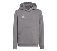 adidas Mixte Enfant Entrada 22 Sweat Hoodie, Team Grey Four, 7-8 Years