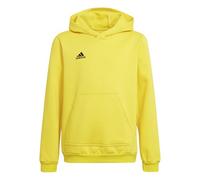 adidas Mixte Enfant Entrada 22 Sweat Hoodie, Team Yellow/Black, 5-6 Years