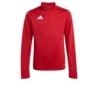 adidas Mixte Enfant Entrada26 Training Top Kids Sweatshirt, Team Power Red 2/White, 11-12 Years