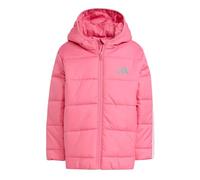 adidas Mixte enfant ESSENTIALS 3 STRIPES PADDED JACKET, Pink Fusion/White, 5-6 Years