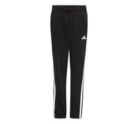 Adidas Pantalon de jogging Essentials 3-Stripes bords-côte Noir/Blanc Taille 164 (13-14 ans)