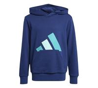 Adidas Mixte Enfant Essentials BIG Logo Hoodie, Dark Blue/Pure Teal/Halo Mint, 11-12 Years