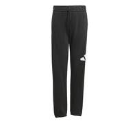 adidas Mixte Enfant Essentials BIG Logo Pants, Black/White, 15-16 Years