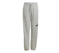 adidas Mixte Enfant Essentials BIG Logo Pants, Medium Grey Heather/Black, 15-16 Years