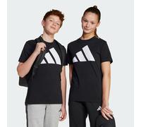 adidas Mixte Enfant Essentials Big Logo Shirt, Black/White, 15-16 Years