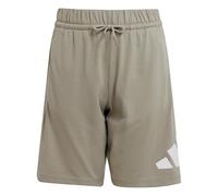 adidas Mixte Enfant Essentials BIG Logo Shorts, Putty Beige/White, 9-10 Years