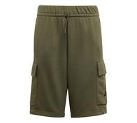 adidas Mixte Enfant Essentials Cargo Shorts, Olive strata/Black, 9-10 Years