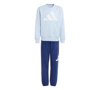 adidas Mixte enfant ESSENTIALS FLEECE JOGGER, glow blue/white, 11-12 Years