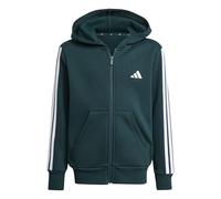 adidas Mixte Enfant Essentials Full Zip Hoodie, Aurora Ivy/White, 13-14 Years
