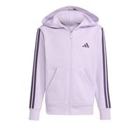 Adidas Mixte Enfant Essentials Full Zip Hoodie, Powder Plum/Aurora Plum, 15-16 Years