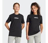Adidas Mixte Enfant Essentials Linear Logo T-Shirt, Black/White, 13-14 Years