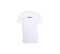 adidas Mixte Enfant Essentials Linear Logo T-Shirt, White/Black, 15-16 Years