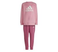 adidas Mixte enfant Essentials Logo Fleece Jogger Set, bliss pink/bliss pink, 6-7 Years