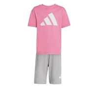 Adidas Essentials Tee Set Rose 6-7 Years Enfants
