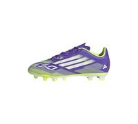adidas Mixte Enfant F50 Club Firm Ground/Multi Ground Football Boots Kids, Purple Rush/Cloud White/Lucid Lemon, 33 EU