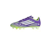 adidas Mixte Enfant F50 Club Firm Multi Ground Football Boots Kids Chaussures, Purple Rush/Cloud White/Lucid Lemon, 34 EU